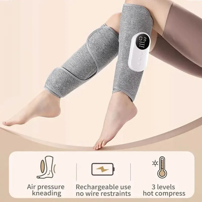 Charging Calf Air Compression Massager With Heat