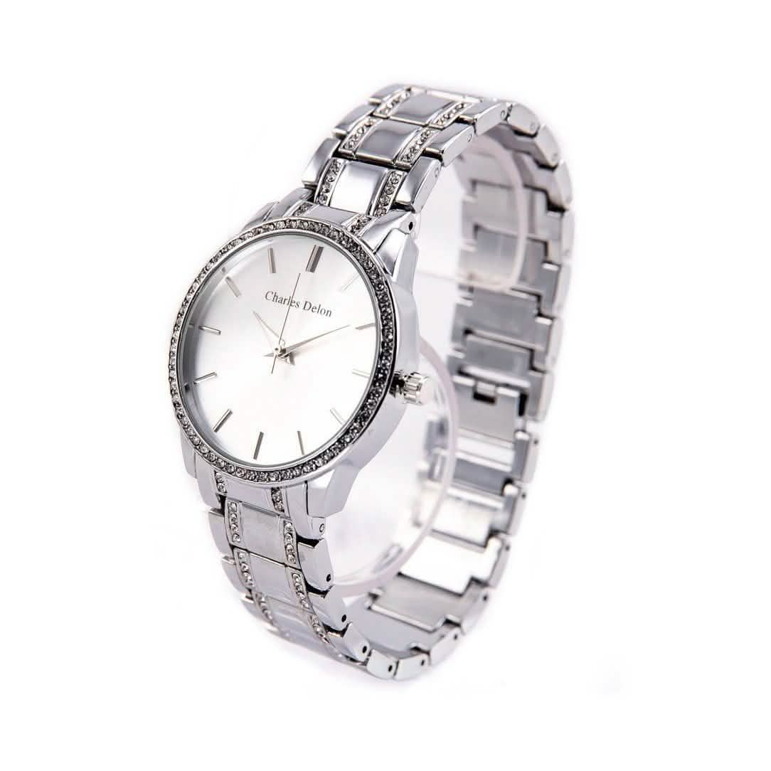 Charles Delon Women's Watch 5855 Stainless Steel Quartz Round - Assorted Styles