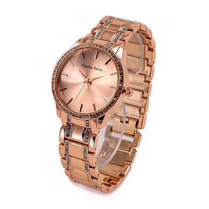 Charles Delon Women's Watch 5855 Stainless Steel Quartz Round - Assorted Styles