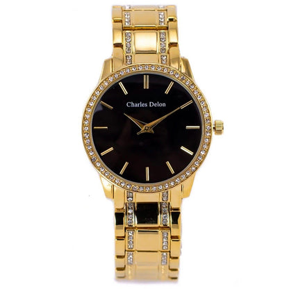 Charles Delon Women's Watch 5855 Stainless Steel Quartz Round - Assorted Styles