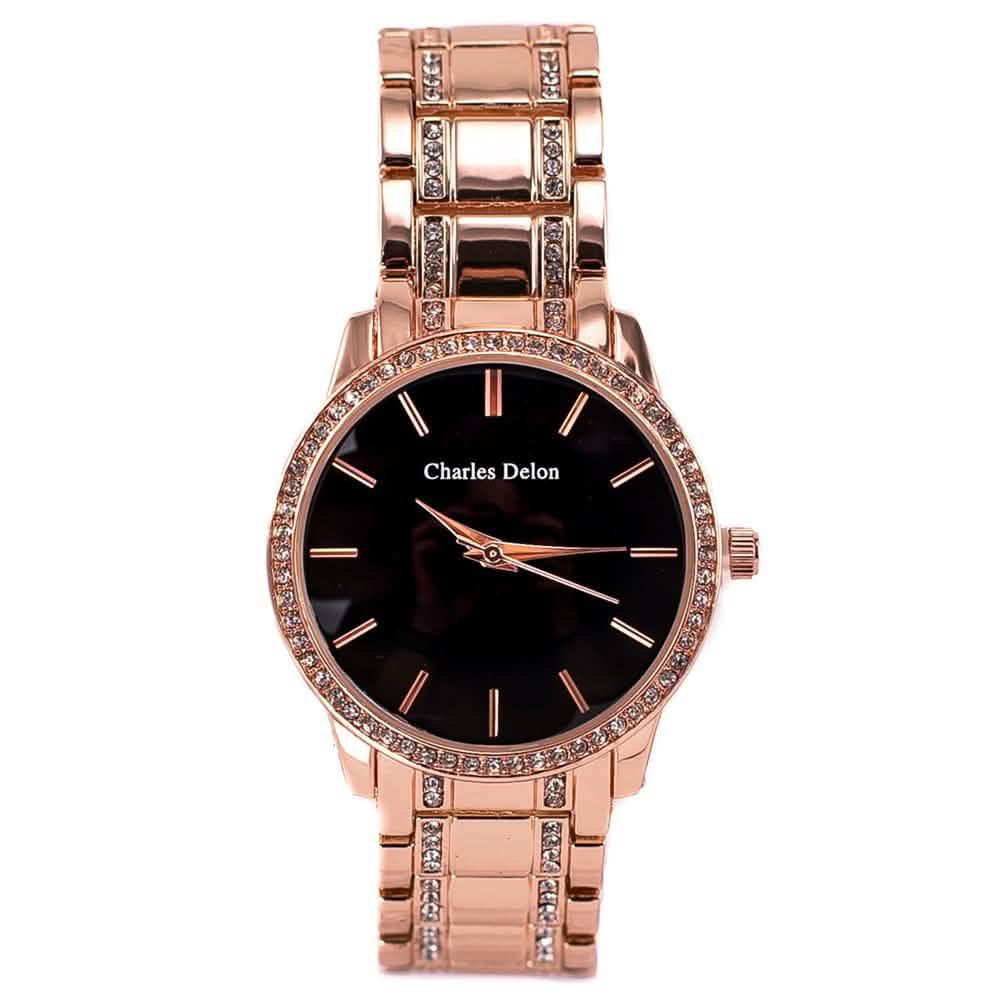 Charles Delon Women's Watch 5855 Stainless Steel Quartz Round - Assorted Styles