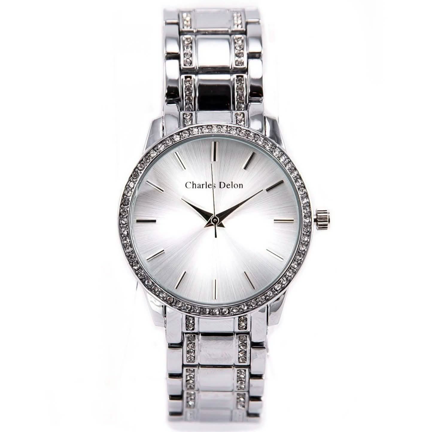 Charles Delon Women's Watch 5855 Stainless Steel Quartz Round - Assorted Styles