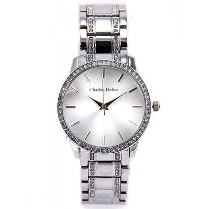 Charles Delon Women's Watch 5855 Stainless Steel Quartz Round - Assorted Styles