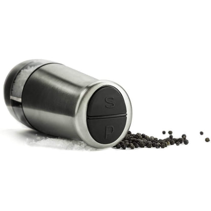 Chef's Star Premium Electric Salt and Pepper Grinder with Olive Oil and Vinegar Misting Sprayer