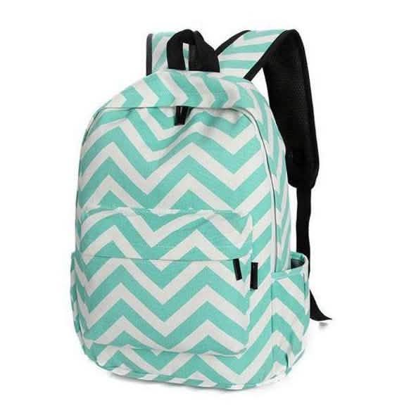 Chevron Backpack & School Supply Bundle