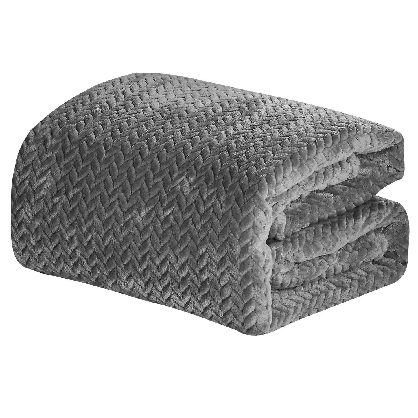 Chevron Braided Bed Cover