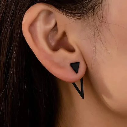 Chic Minimalist Triangle Design Earrings