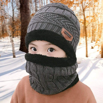 Children's Winter Hat and Scarf Set