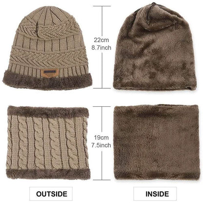 Children's Winter Hat and Scarf Set