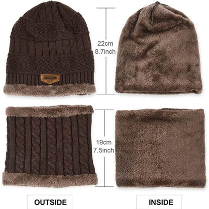 Children's Winter Hat and Scarf Set