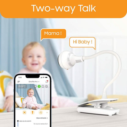 Chillax Giraffe Pro 1080p Camera and 4.3” Video Smart Baby Monitor (Refurbished)