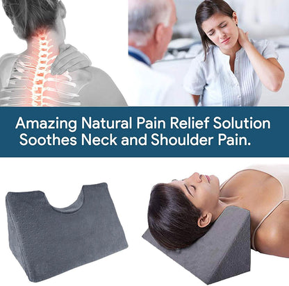 Chiropractic Cervical Traction Neck Wedge Pillow