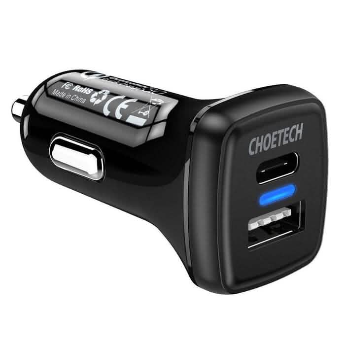 Choetech TC0005 36W Quick Charge 3.0 USB Type-C Car Charger (Refurbished)