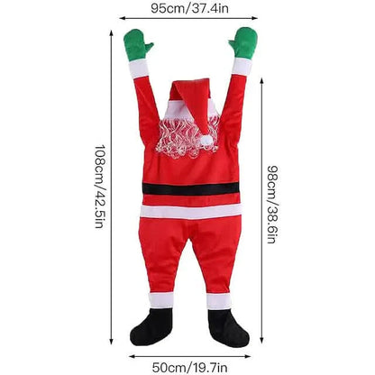 Christmas Climbing Hanging Santa Claus Decor