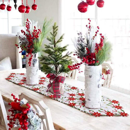 Christmas Embroidered Table Runners