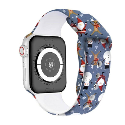 Christmas Silicone Apple Watch Bands - Assorted Styles