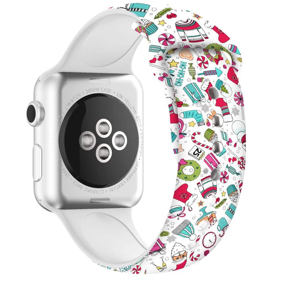 Christmas Silicone Apple Watch Bands
