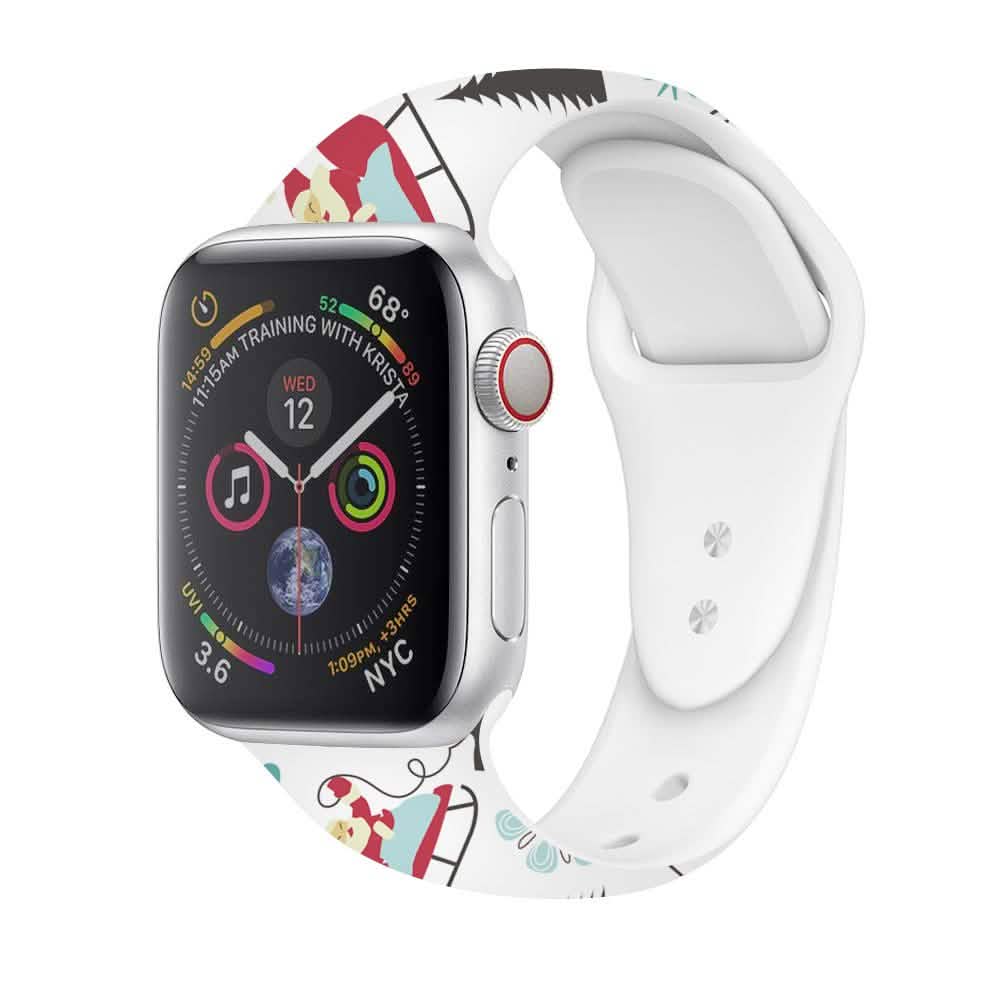Christmas Silicone Apple Watch Bands
