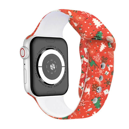 Christmas Silicone Apple Watch Bands