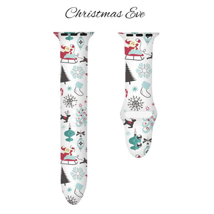 Christmas Silicone Apple Watch Bands