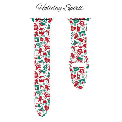 Christmas Silicone Apple Watch Bands