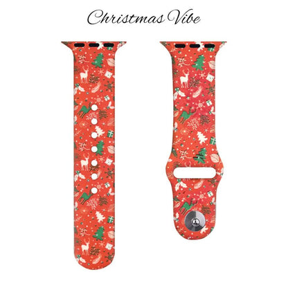 Christmas Silicone Apple Watch Bands