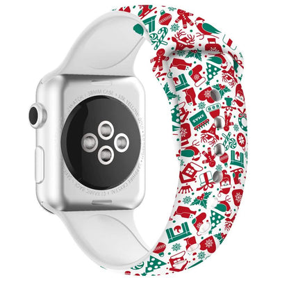 Christmas Silicone Apple Watch Bands