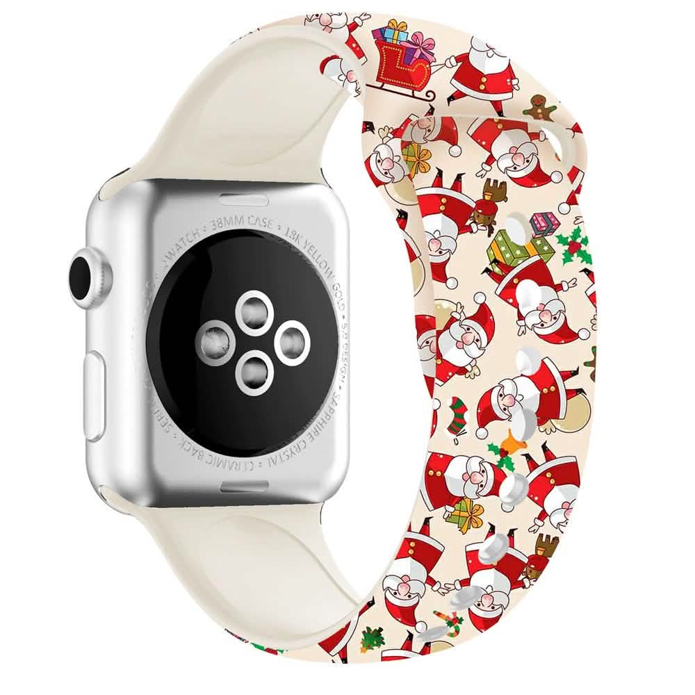 Christmas Silicone Apple Watch Bands