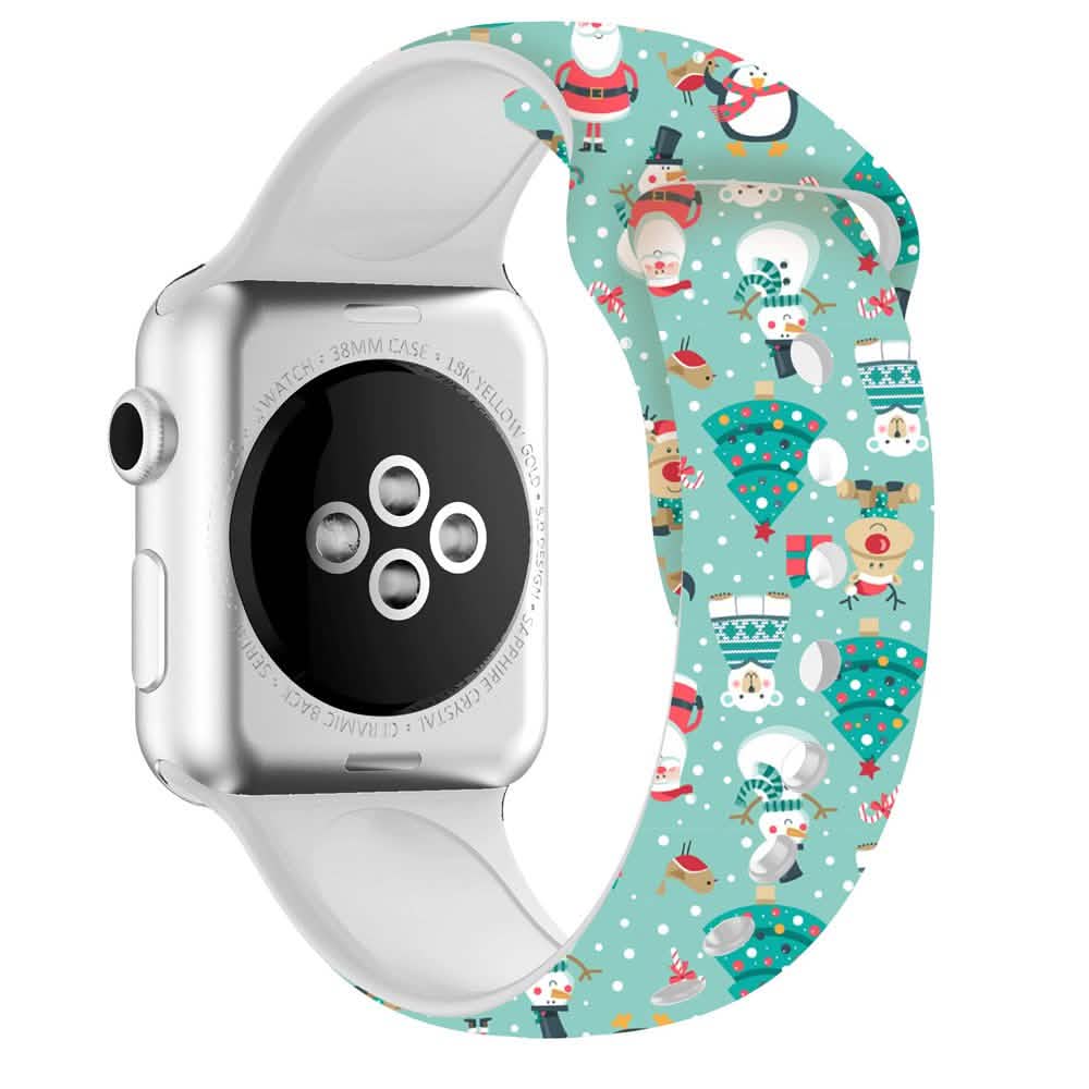 Christmas Silicone Apple Watch Bands