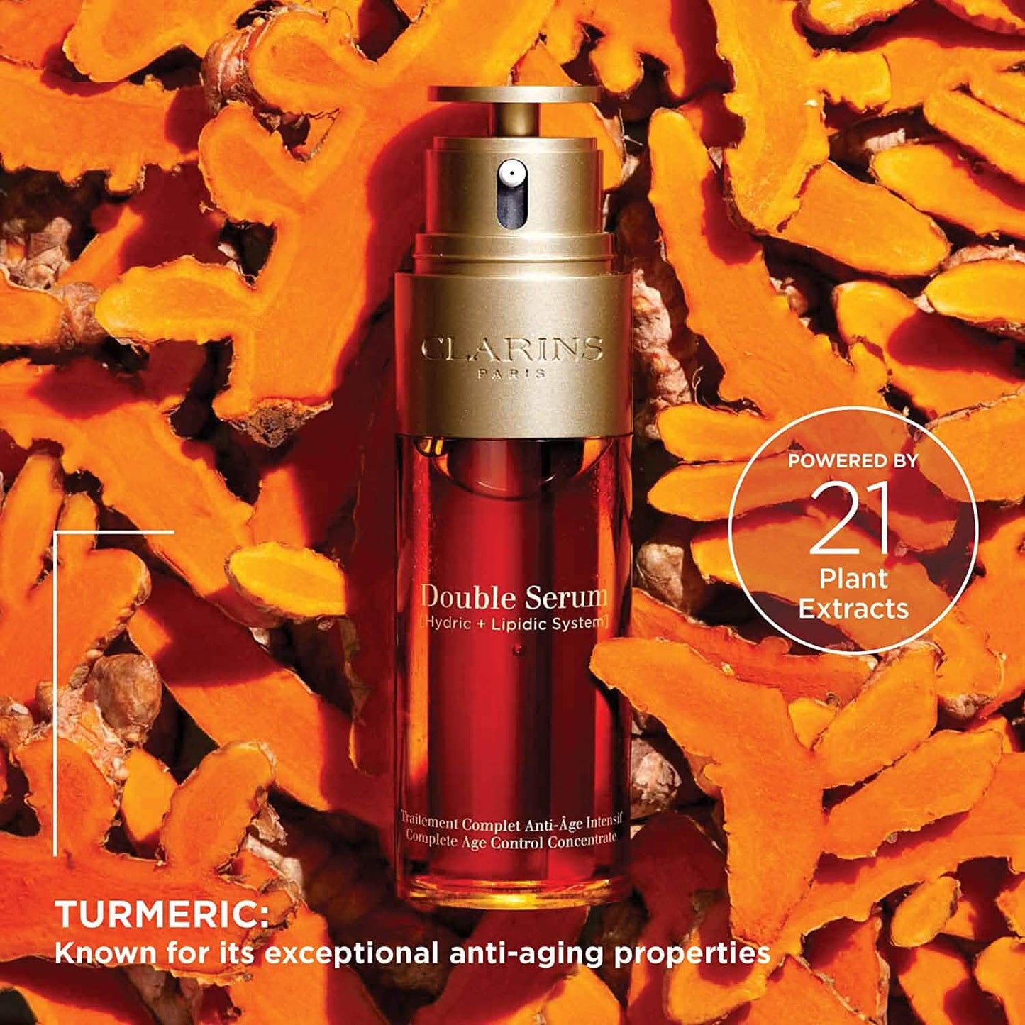 Clarins Double Serum Anti-Aging | Visibly Firms 1.6 Fl Oz