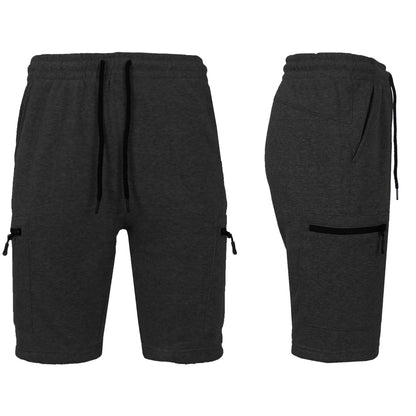 Classic & Cargo Fleece-Lined Jogger Shorts