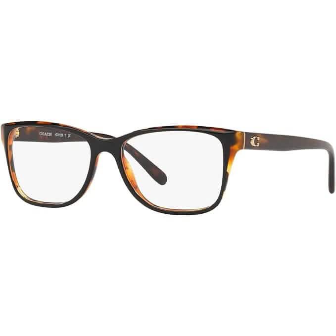 Coach Women's HC6129 Rectangular Prescription Eyewear Frames (Refurbished)