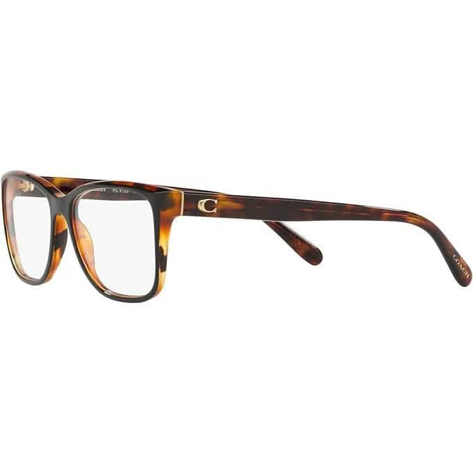 Coach Women's HC6129 Rectangular Prescription Eyewear Frames (Refurbished)