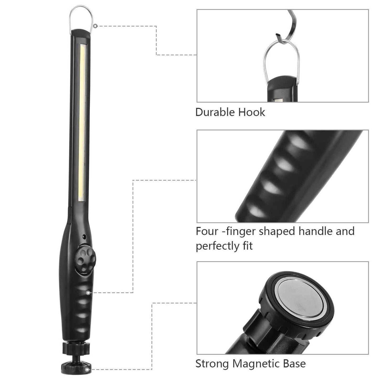 COB Work Light IPX4 Handheld Emergency LED Lamp