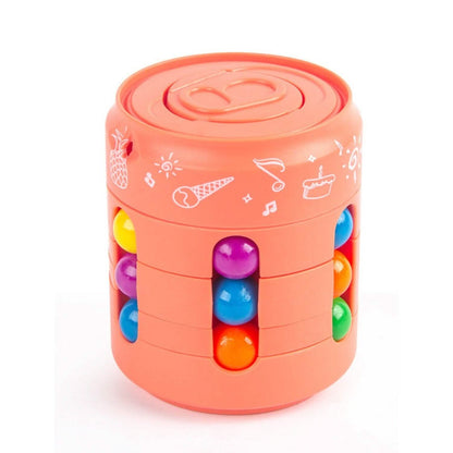 Coke Rubik's Cube Fingertip Rotating Roller Toy