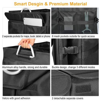 Collapsible Car Trunk Organizer