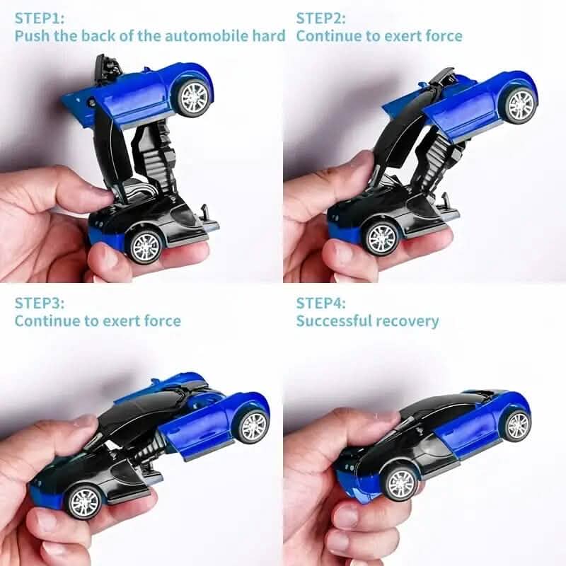 Collision Deformation Model Sports Car