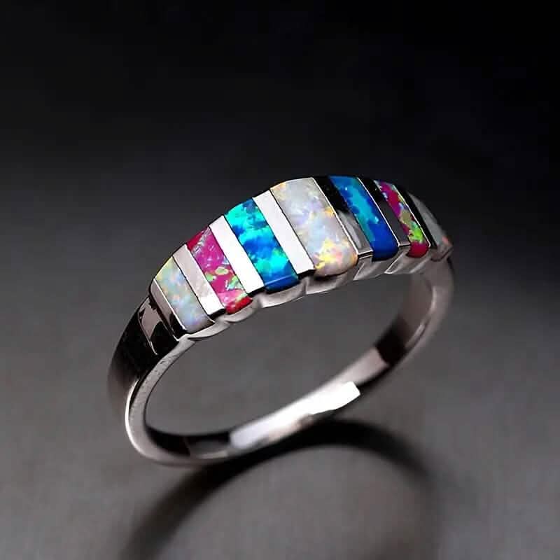 Colorful Australian Treasure Multifunction Ring