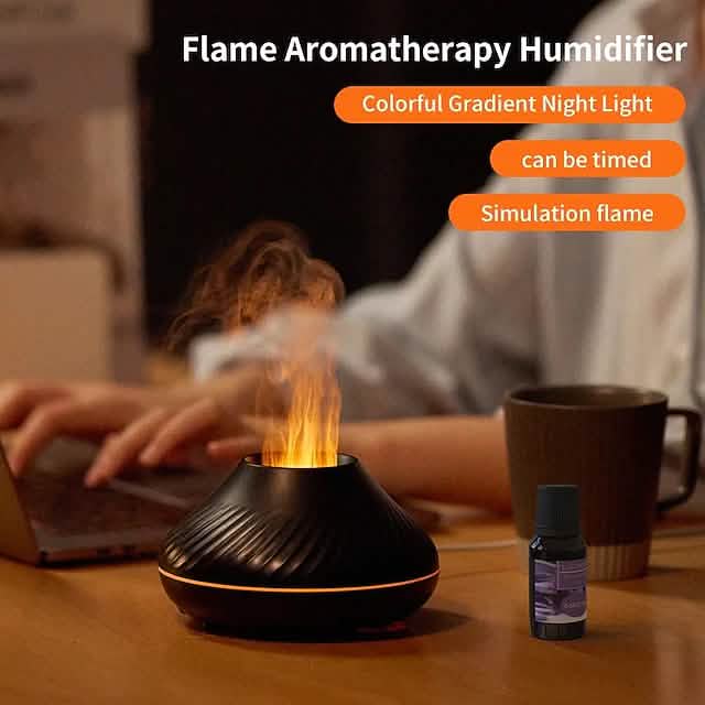 Colorful Flame Aromatherapy Machine