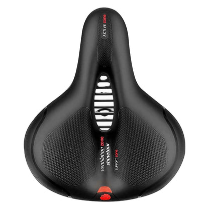Comfortable Bike Seat Water Resistant MTB Bicycle Padded Saddle