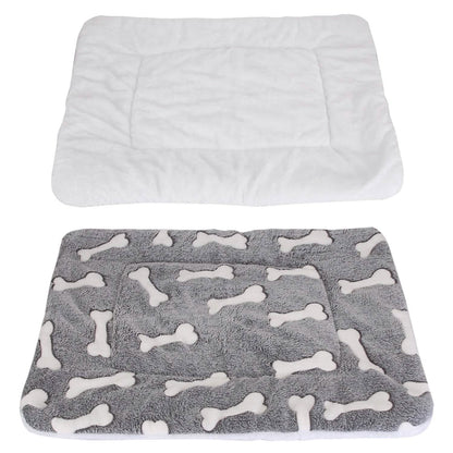 Comfortable Flannel Dog Bed Mat
