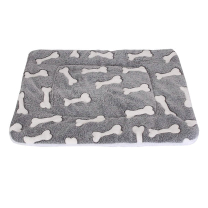 Comfortable Flannel Dog Bed Mat