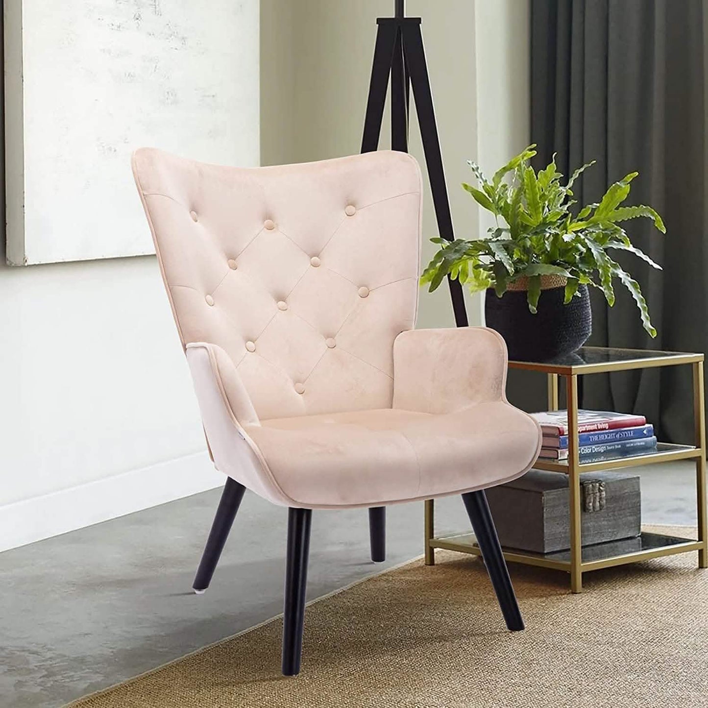 Comfy Lounge Chair with High Back Design