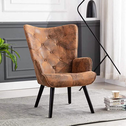 Comfy Lounge Chair with High Back Design