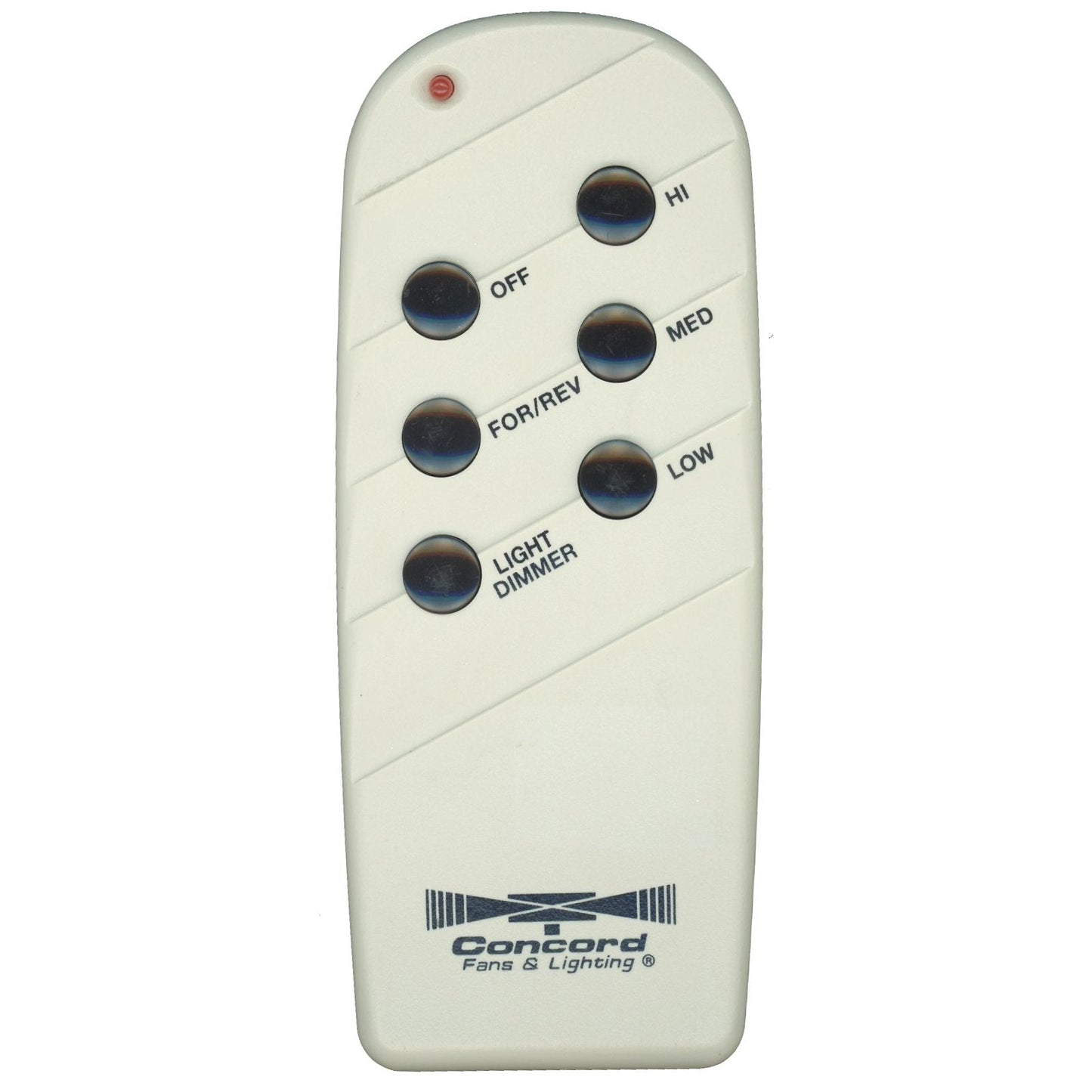 Substitute for Concord Fans UC7040 Ceiling Fan Remote Control [FAN28RREVKIT]
