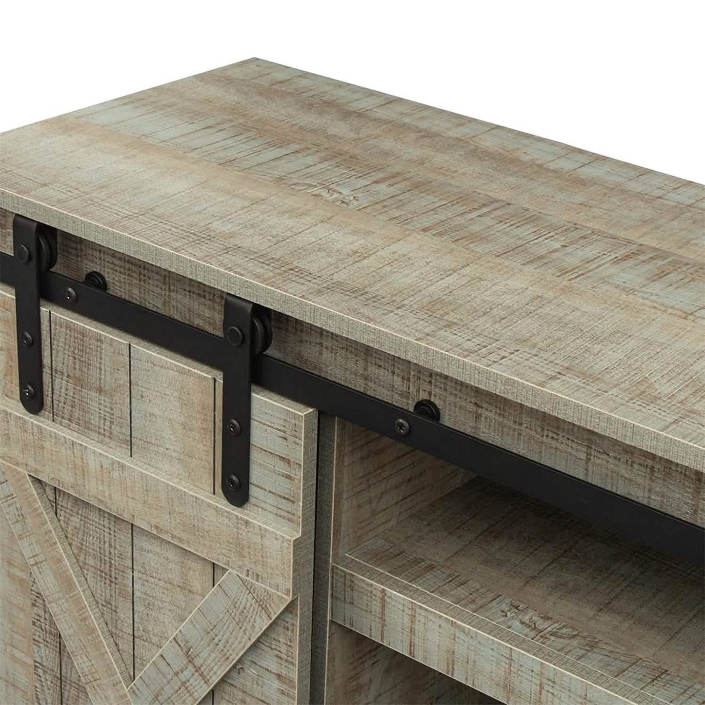 Console Table TV Cabinet with Locker