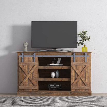 Console Table TV Cabinet with Locker