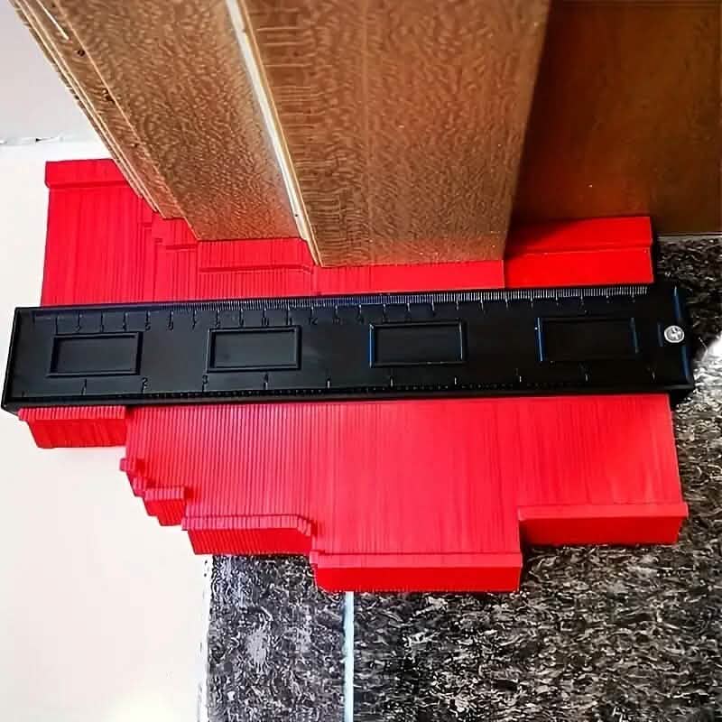 Contour Gauge Profile Tool Outline Measuring Plastic Ruler