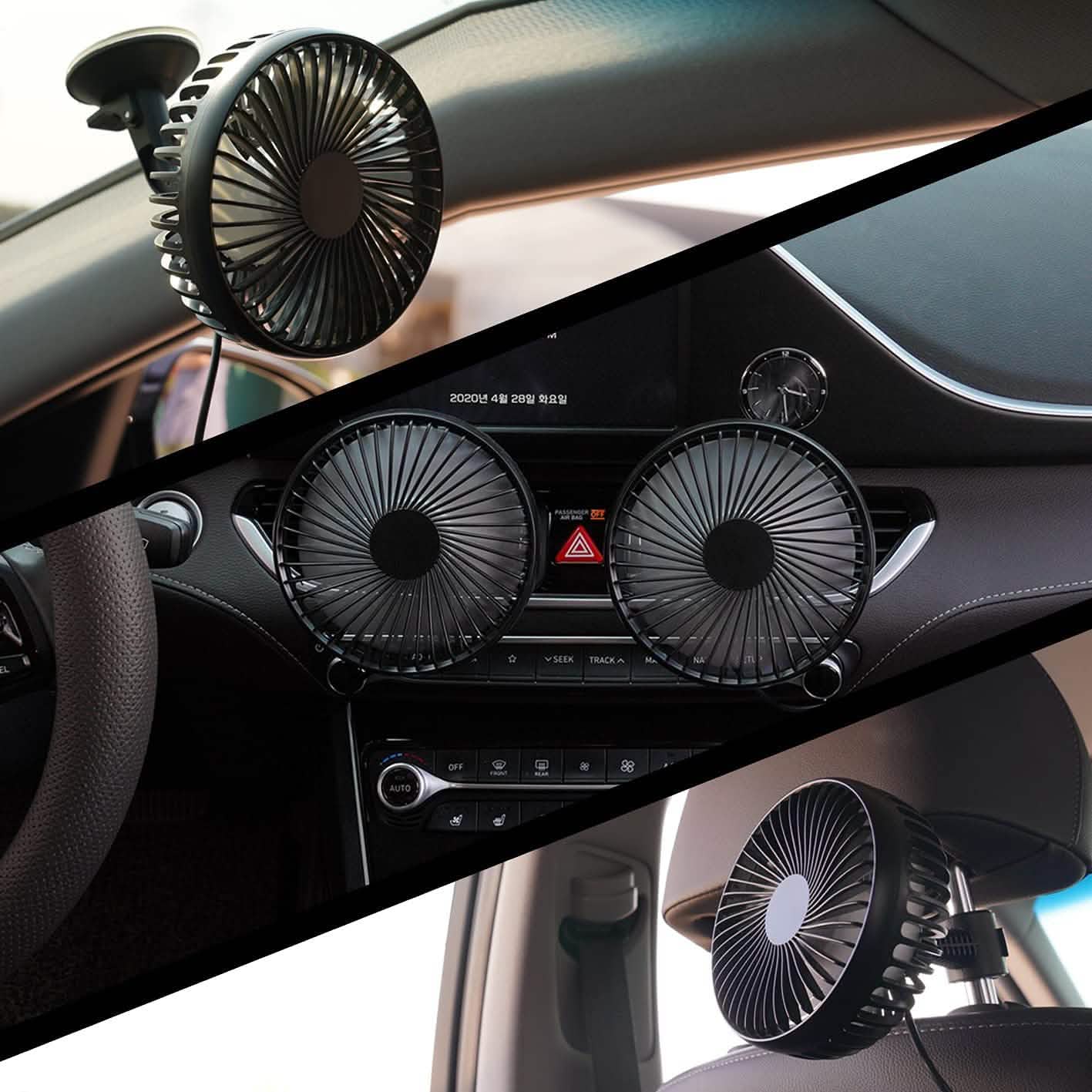 Cooling Car Fan USB Plug for Car/Vehicle