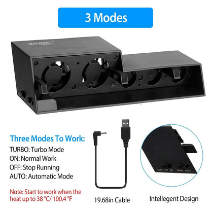 Cooling Fan Fit For PS4 Gaming Console